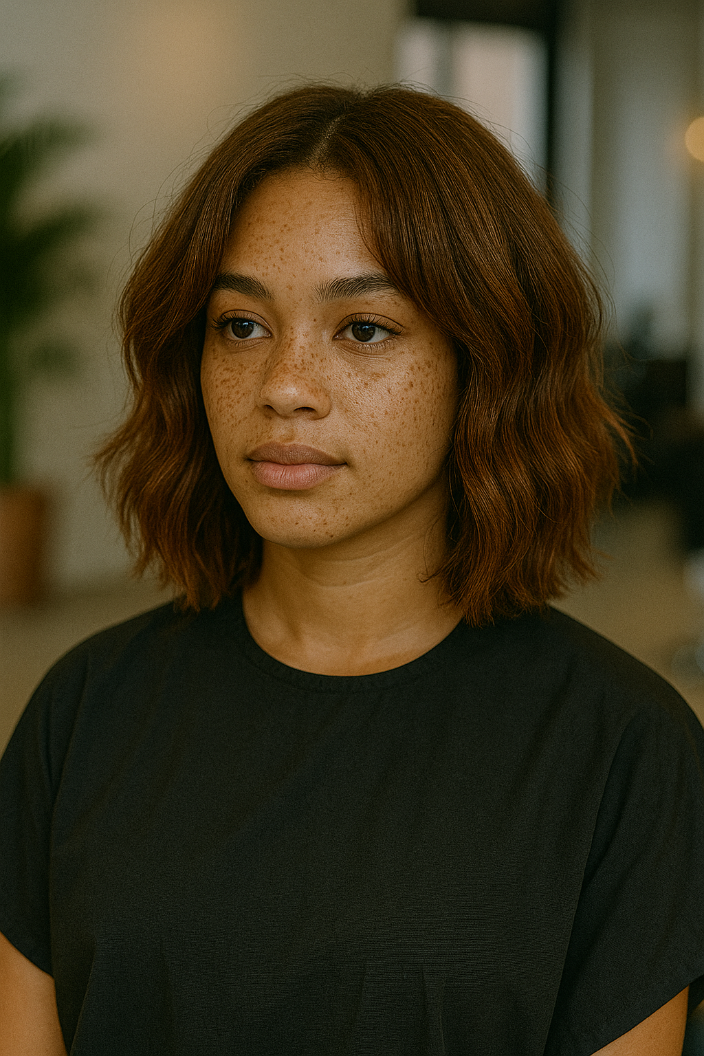 Textured Bob Cut